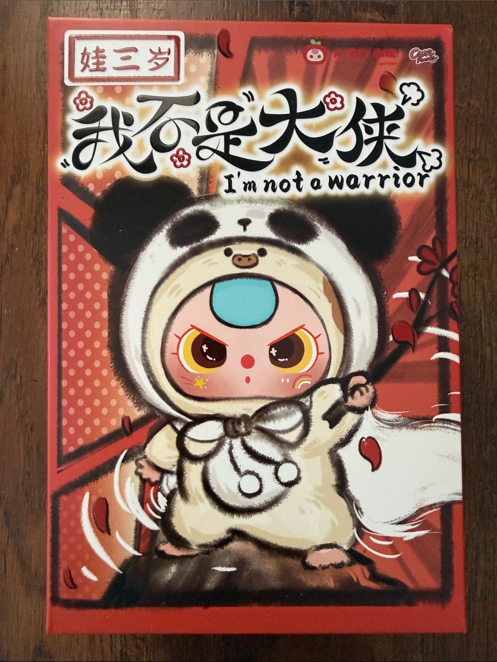 I'm Not a Warrior Plush doll